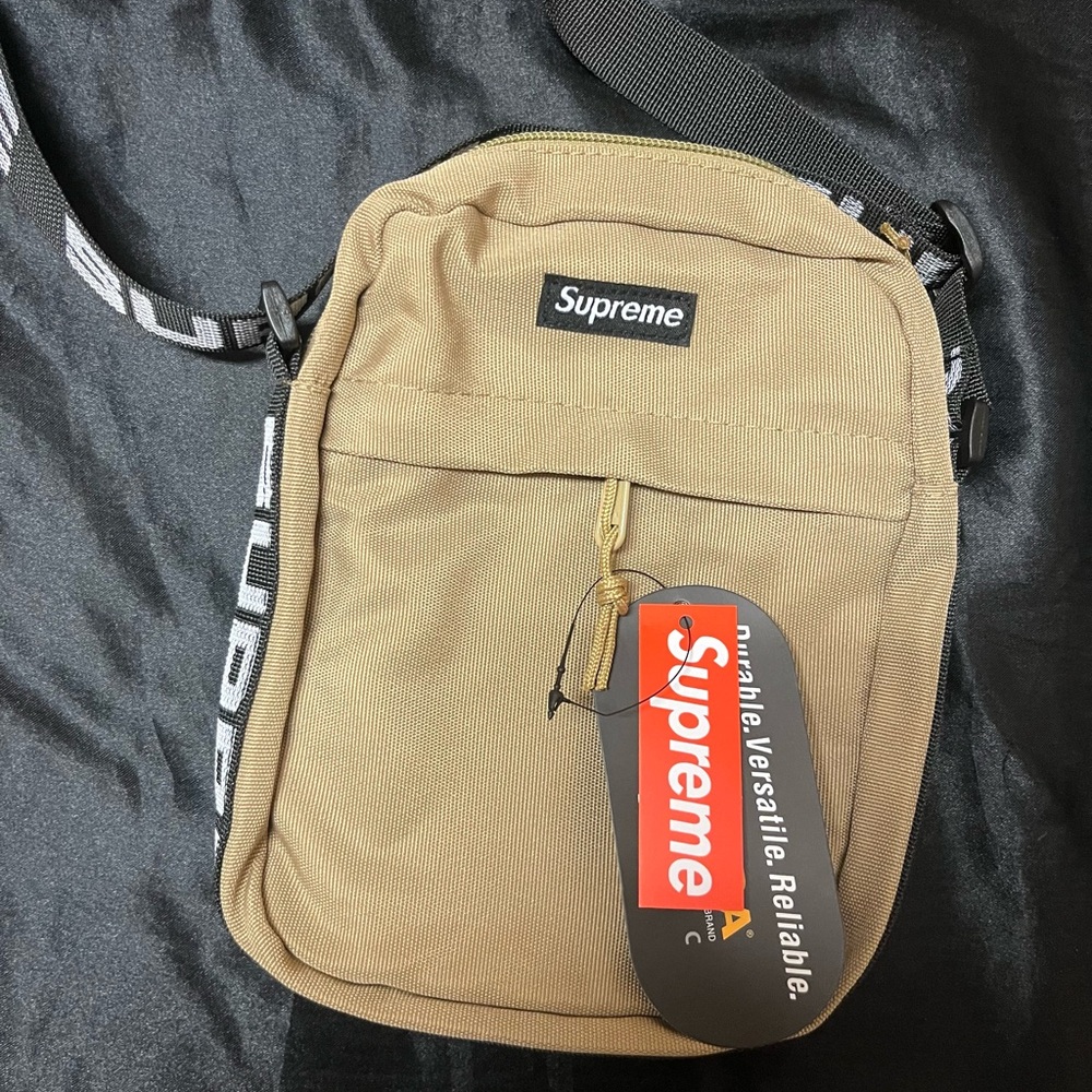 Supreme Tan Shoulder Bag
